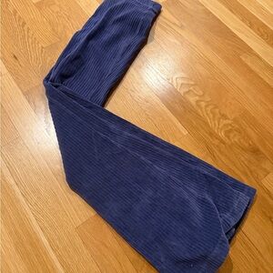 Aerie Blue Corduroy flare leggings